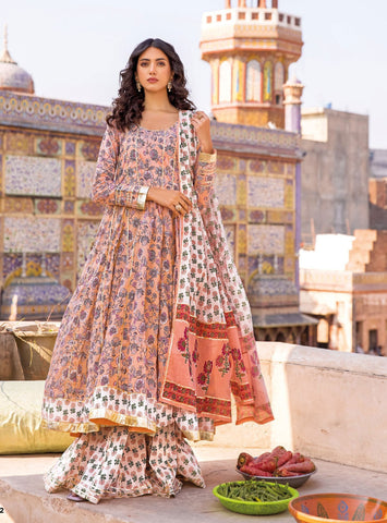 Gul Ahmed Vintage Garden Dress (MS-610)