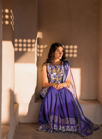 Gul Ahmed Vintage Garden Dress (MS-614)