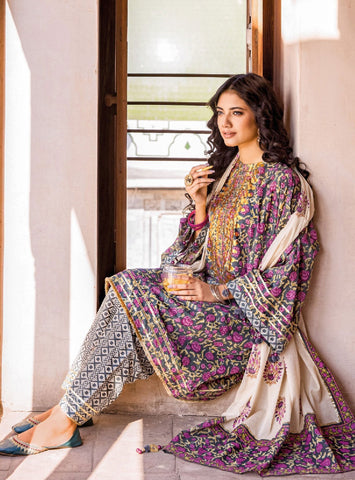 Gul Ahmed Vintage Garden Dress (MS-619)