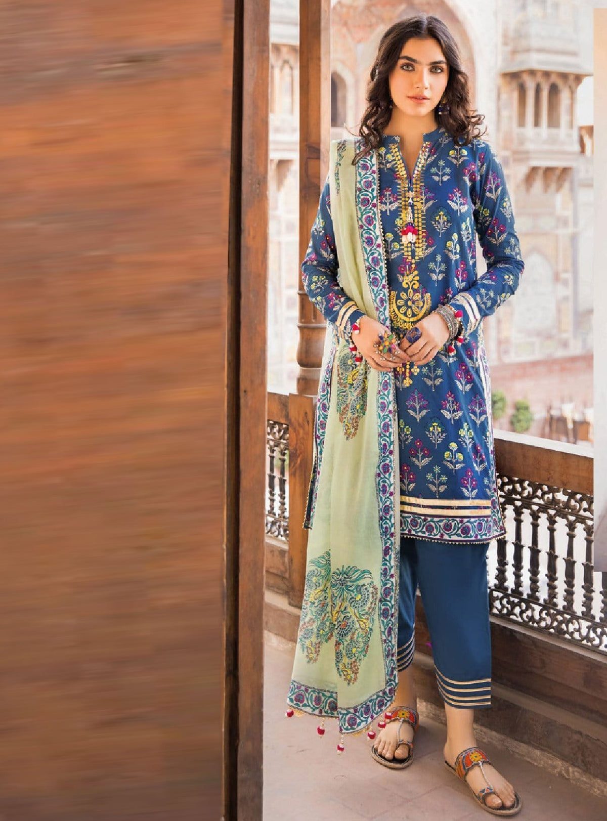 Gul Ahmed Vintage Garden Dress (MS-620)