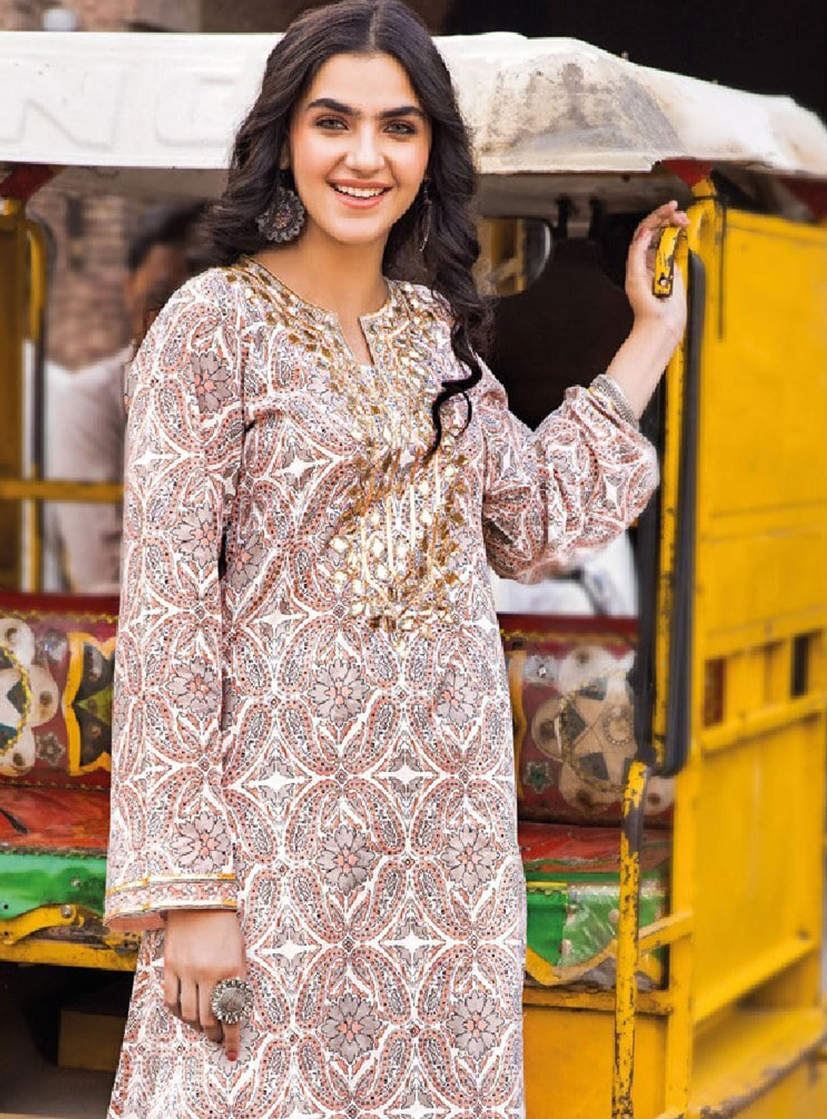 Gul Ahmed Vintage Garden Dress (MS-626)