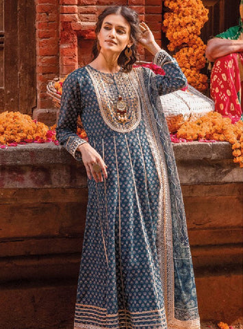 Gul Ahmed Vintage Garden Dress (MS-629)