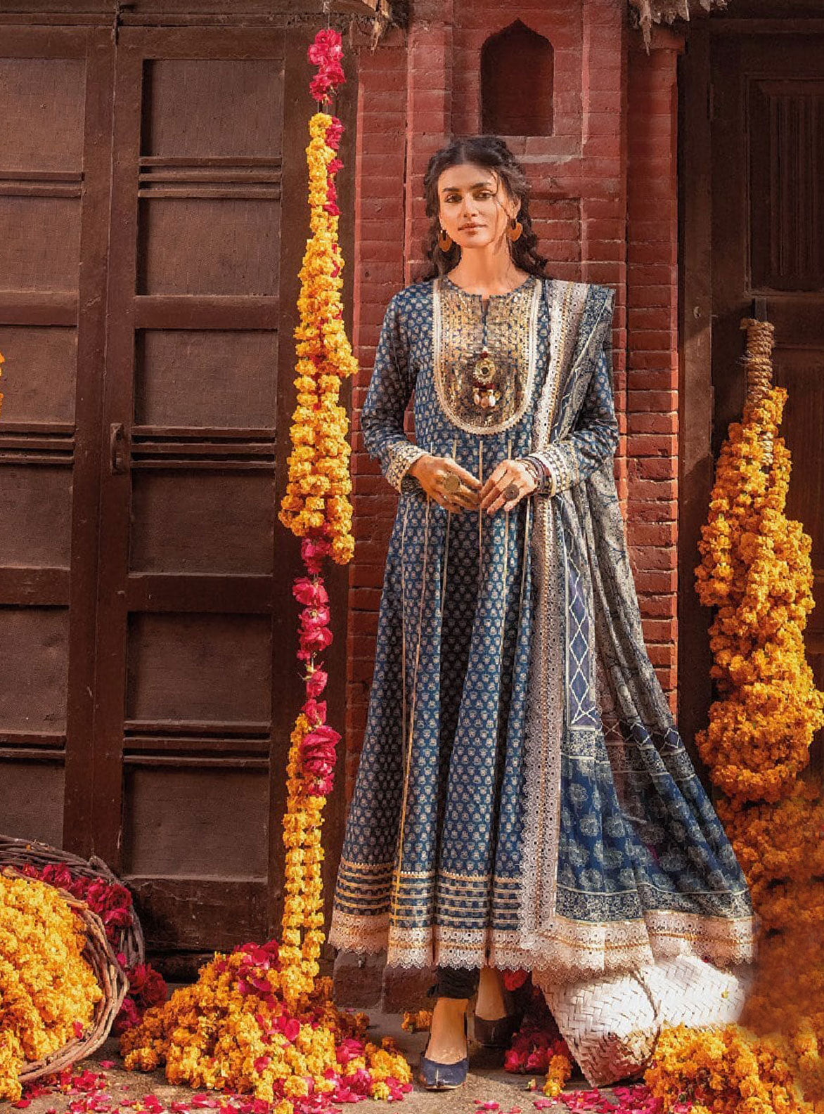 Gul Ahmed Vintage Garden Dress (MS-629)