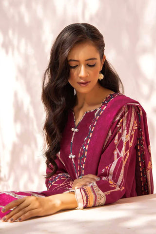 Khas Home Fashion Rutbah 3Pcs Unstitched Khaddar Suit KKE-2211
