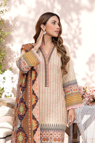 Khas Home Fashion Rutbah 3Pcs Unstitched Khaddar Suit KKE-2212