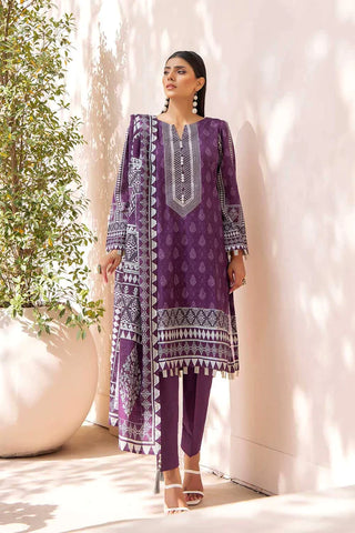 Khas Home Fashion Rutbah 3Pcs Unstitched Khaddar Suit KKE-2214
