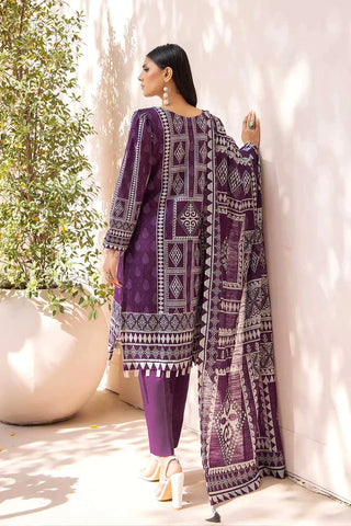 Khas Home Fashion Rutbah 3Pcs Unstitched Khaddar Suit KKE-2214
