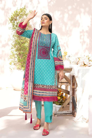 Khas Home Fashion Rutbah 3Pcs Unstitched Khaddar Suit KKE-2215