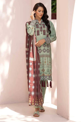 Khas Home Fashion Rutbah 3 Pcs Unstitched Khaddar Suit KKH-2196