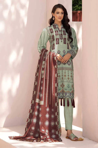 Khas Home Fashion Rutbah 3 Pcs Unstitched Khaddar Suit KKH-2196