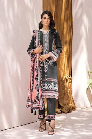 Khas Home Fashion Rutbah 3 Pcs Unstitched Khaddar Suit KKH-2197