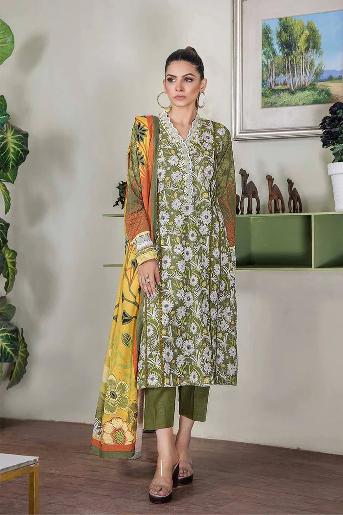 Khas Fashion Rozanah Khaddar 3pc Suit KKH-2216