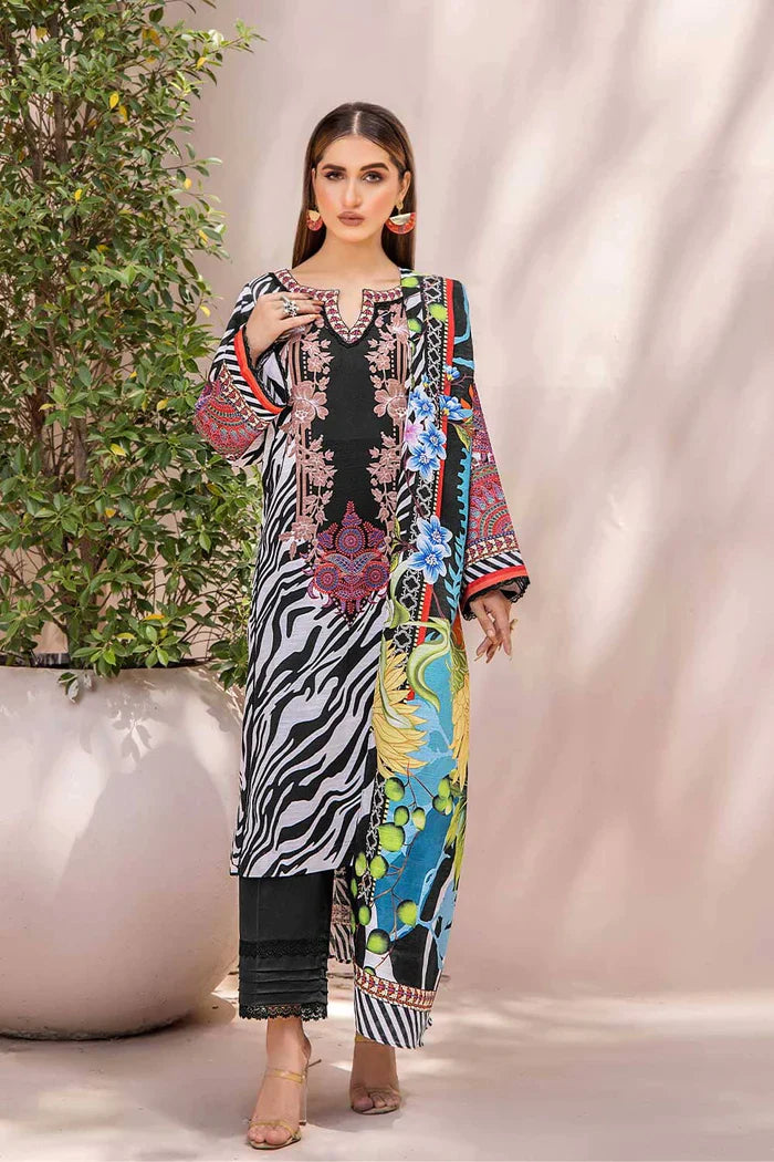 Khas Fashion Rozanah Khaddar 3pc Suit KKH-2219