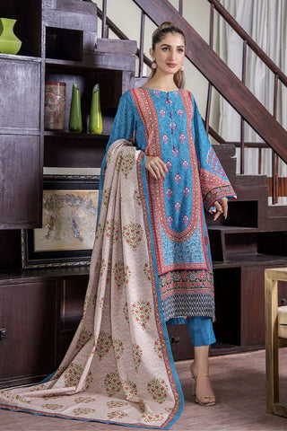 Khas Fashion Rozanah Khaddar 3pc Suit KKH-2222
