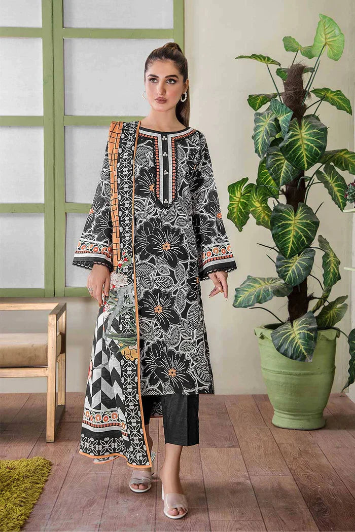 Khas Fashion Rozanah Khaddar 3pc Suit KKH-2225