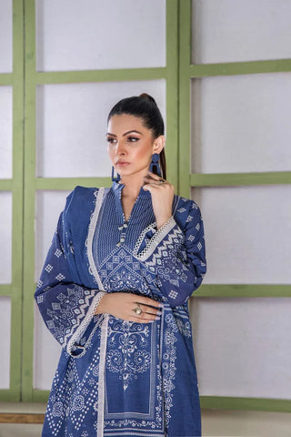 Khawab Nagar 3 Pcs Unstitched Khaddar Suit KKH-2230