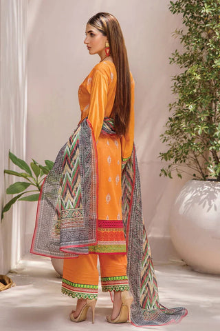 Khas Fashion Salai Karhai Emb Cambric Unstitched 3pc Suit KOE-2184
