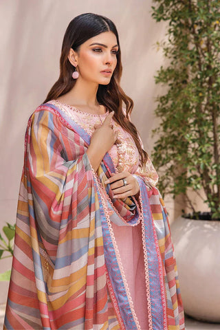 Khas Fashion Salai Karhai Emb Cambric Unstitched 3pc Suit KSE-1937