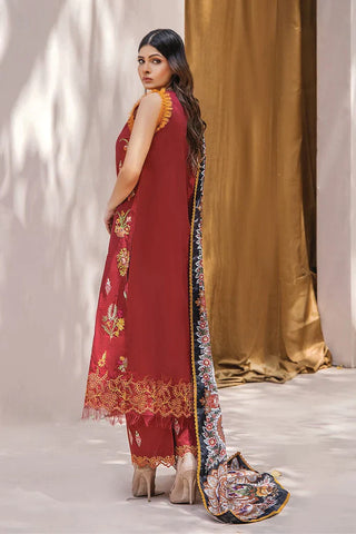 Khas Fashion Salai Karhai Emb Cambric Unstitched 3pc Suit KSE-1939