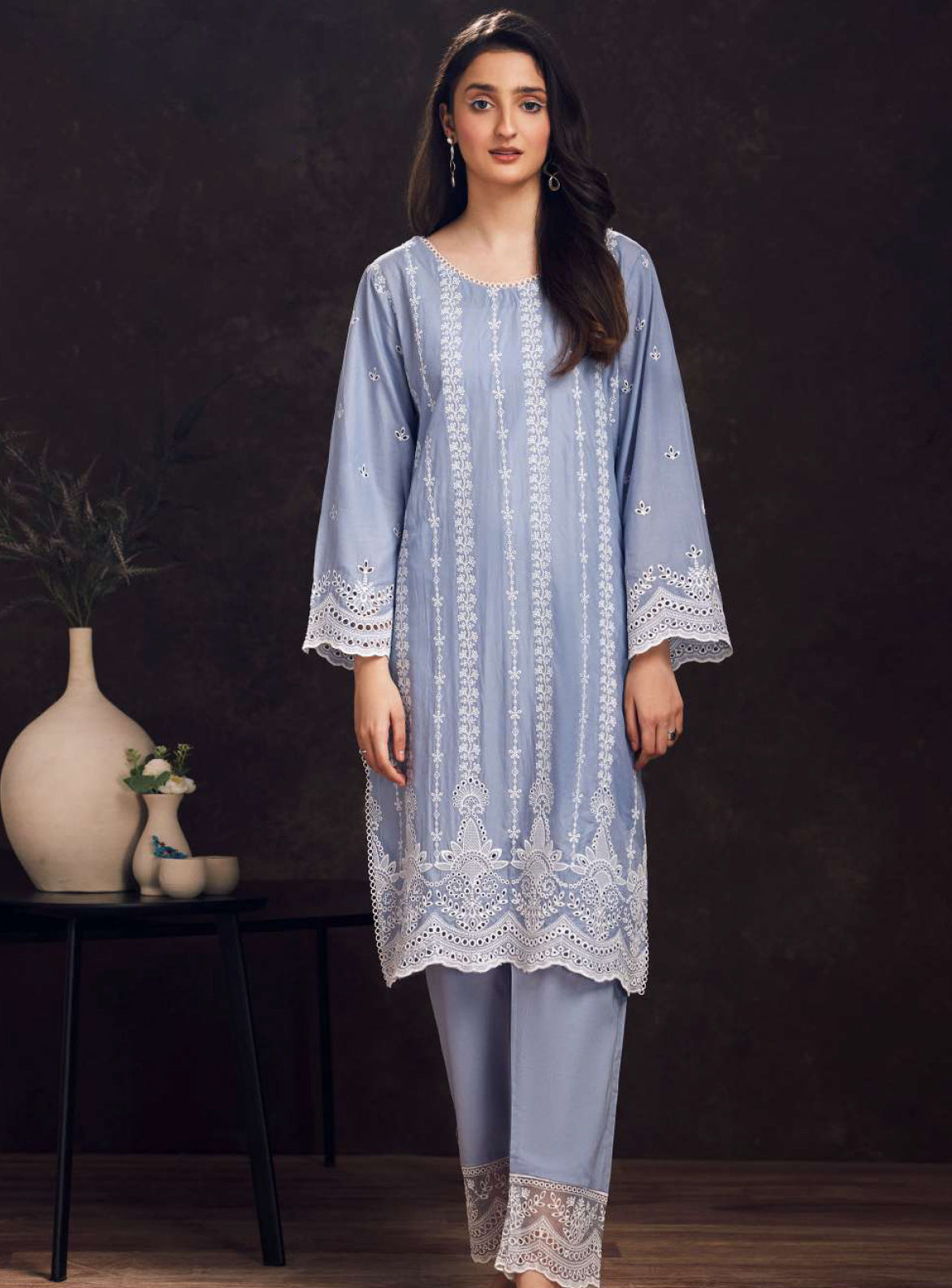 Motifz Schiffli Embroidered Lawn Stitched