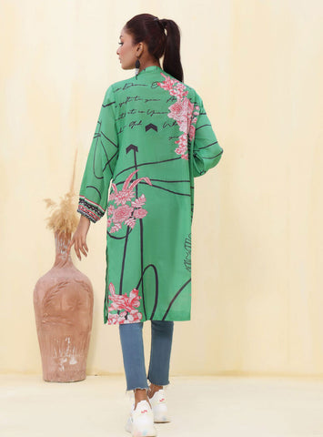 ZOELLA – KURTI UNSTITCHED- DIGITAL PRINTED LAWN- 1 PC