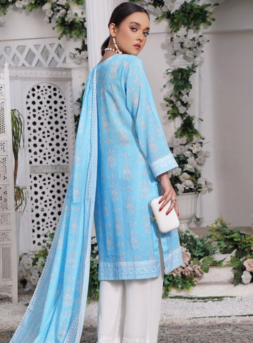 Zoella 3 Pc Digital Printed Lawn Summer Collection