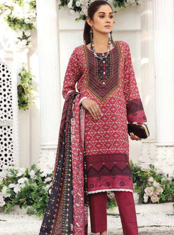 Zoella 3 Pc Digital Printed Lawn Summer Collection