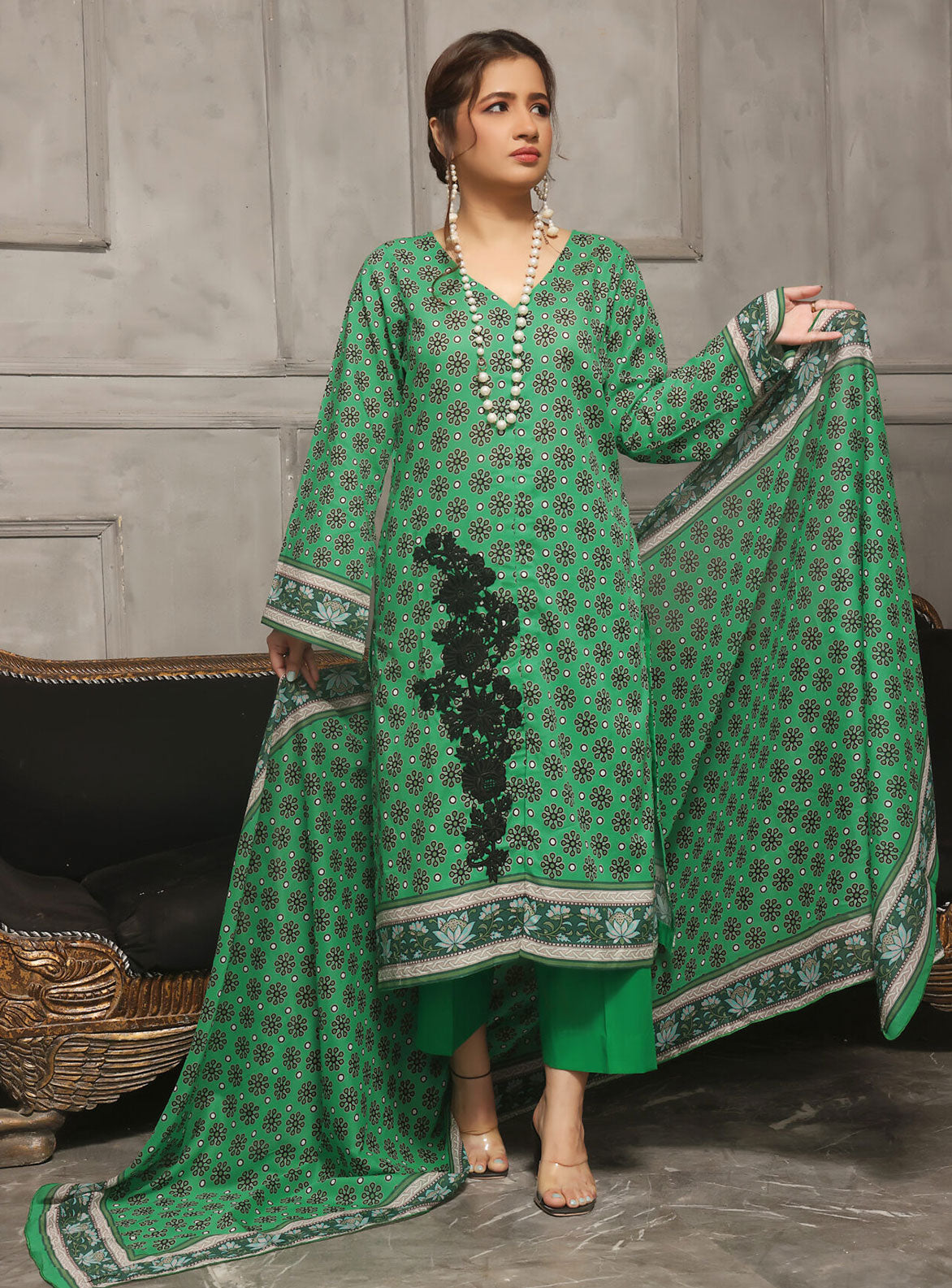 ZOELLA MOTHER COLLECTION – PRINTED LAWN – 3P