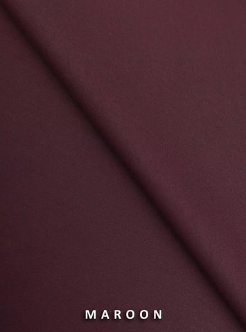 Men's Maroon Unstitched - EMUB22S