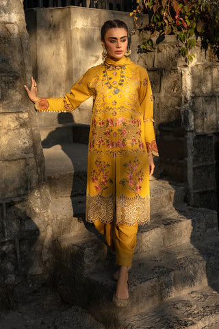 RANG RASIYA EMB KHADDAR DEHK MAGAR PYAR SE UNSTITCHED SUIT-SHAHAY
