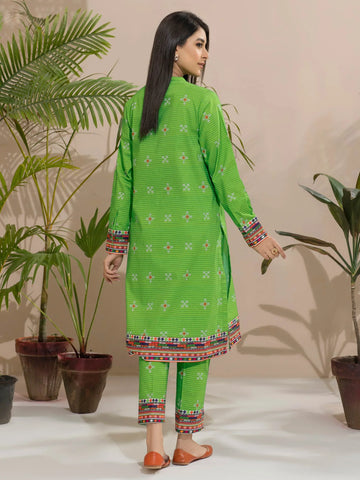 Limelight Winter printed Khaddar Unstitched Single Shirt U2497 Green