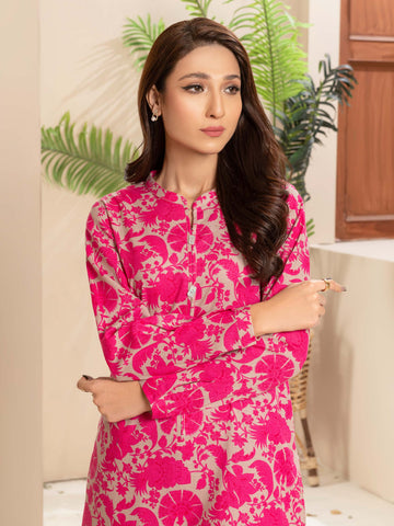 Limelight Winter printed Khaddar Unstitched Single Shirt U2498 Grey