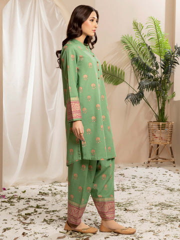 Limelight Winter printed Khaddar Unstitched Single Shirt U2516 Green