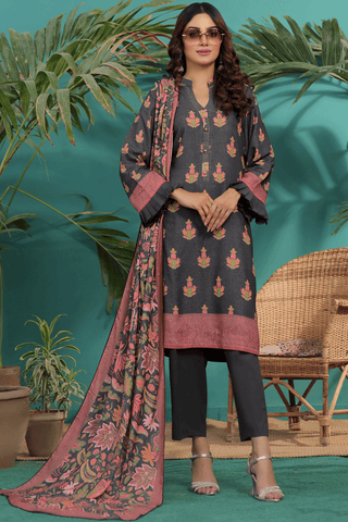 Zoella Araaish Karandi Unstitched 3pc Suit ZLKAR-0008