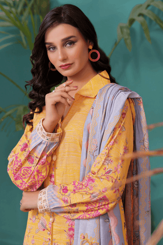 Zoella Araaish Khaddar Unstitched 3pc Suit ZLKHD-0002