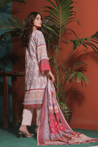 Zoella Araaish Khaddar Unstitched 3pc Suit ZLKHD-0006