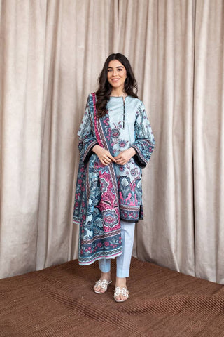 Zellbury Three Piece Cambric Dress (WUCX-343)