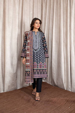 Zellbury Three Piece Cambric Dress (WUC-346)