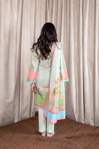 Zellbury Three Piece Cambric Dress (WUC-348)