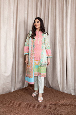 Zellbury Three Piece Cambric Dress (WUC-348)