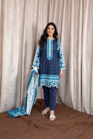 Zellbury Three Piece Cambric Dress (WUC-349)