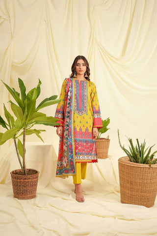 Zellbury Three Piece Cambric Dress (WUC-354)