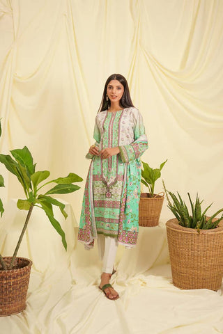 Zellbury Three Piece Cambric Dress (WUC-362)