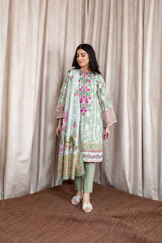 Zellbury Three Piece Cambric Dress (WUCE-364)
