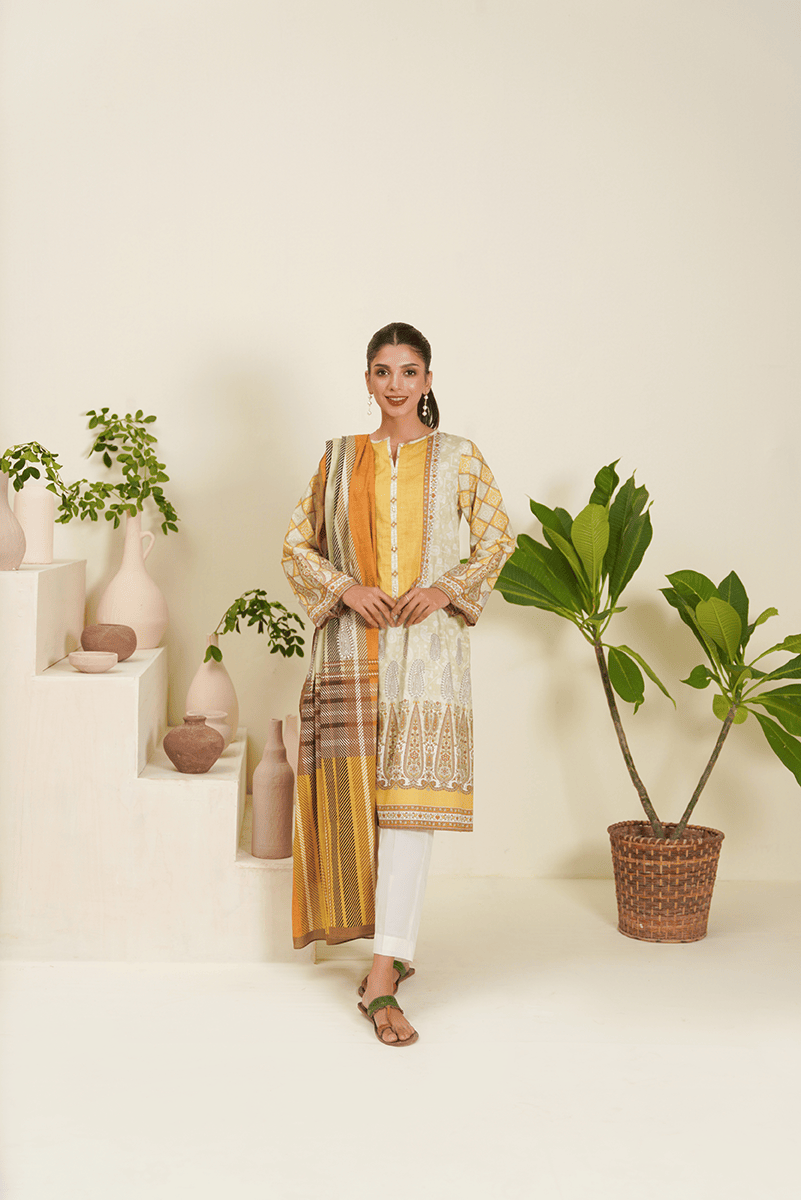 Zellbury Two Piece Cambric Dress (WUCE-342)