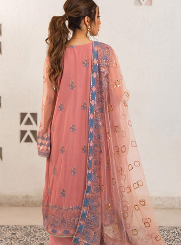 Zellbury Unstitched Embroidered Dress (MS-231)