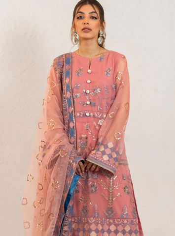 Zellbury Unstitched Embroidered Dress (MS-231)