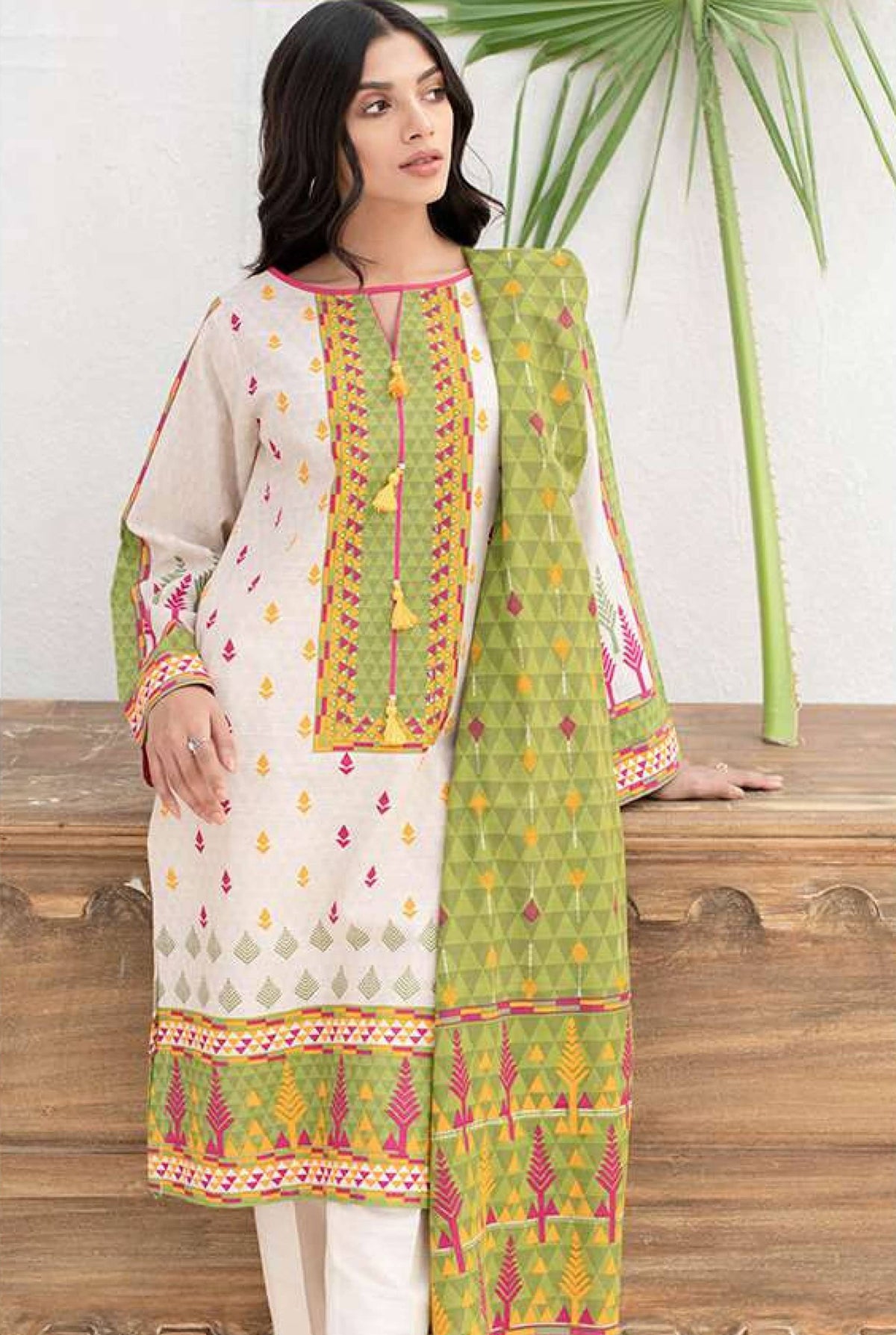 Zellbury Unstitched printed Khaddar Dress(MS-372)