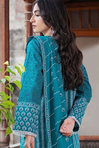 Zellbury Unstitched printed Khaddar Dress(MS-422)